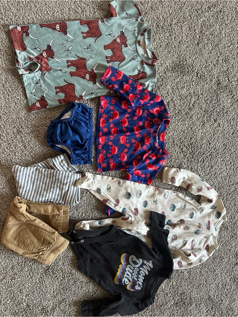 Baby Boy bundle 6/9 months 7 pieces